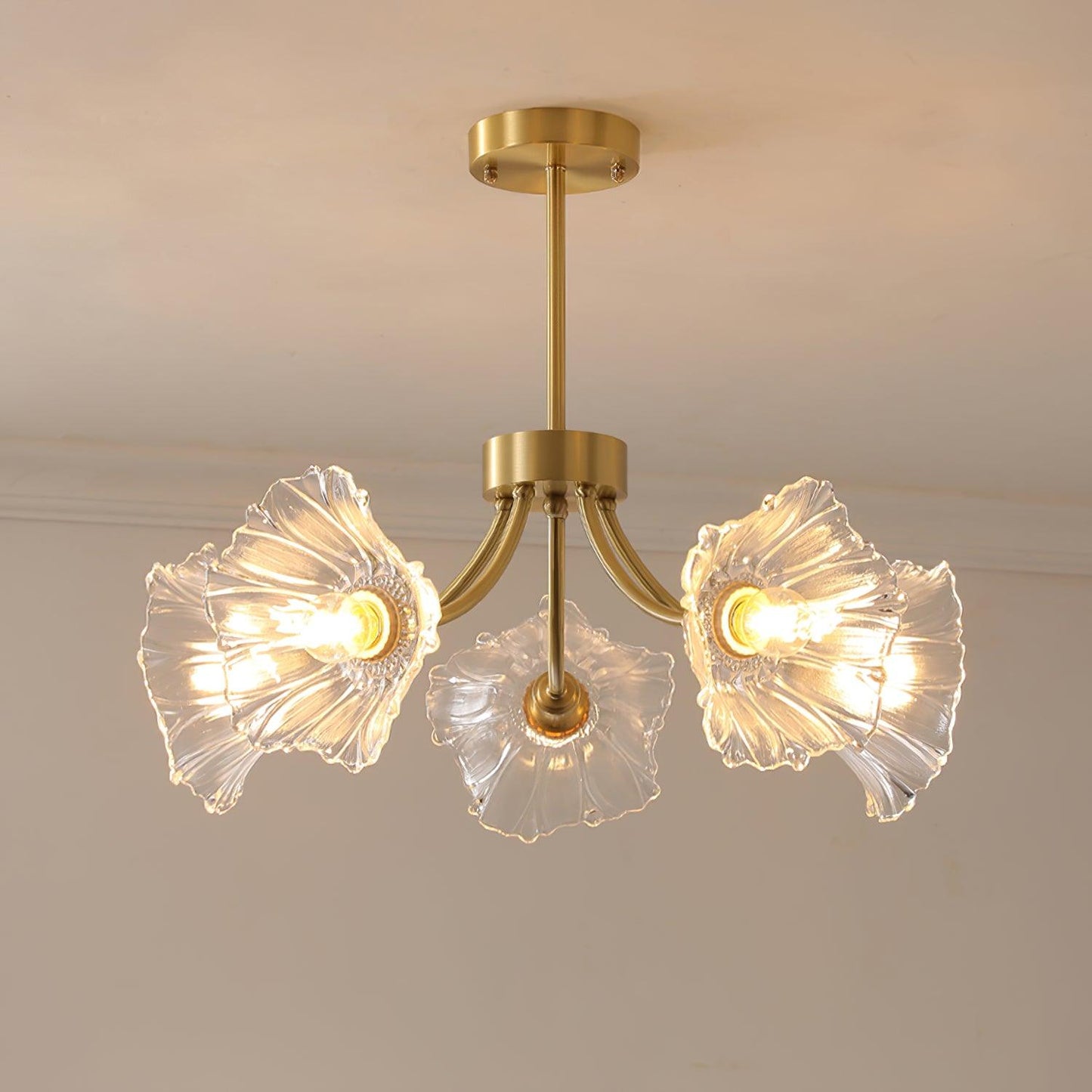 Alouette Glass Chandelier
