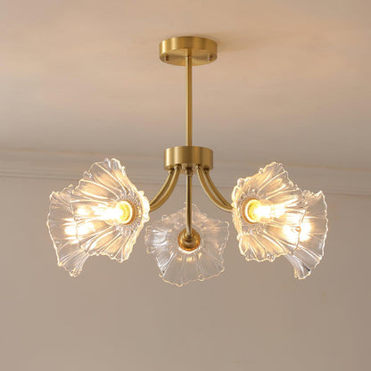 Alouette Glass Chandelier