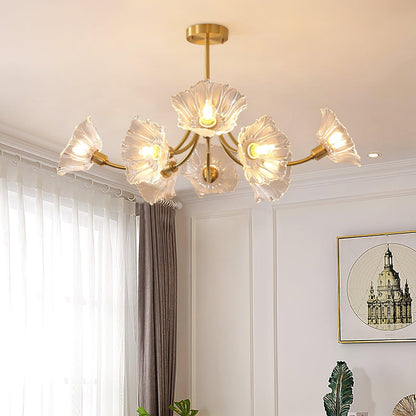 Alouette Glass Chandelier