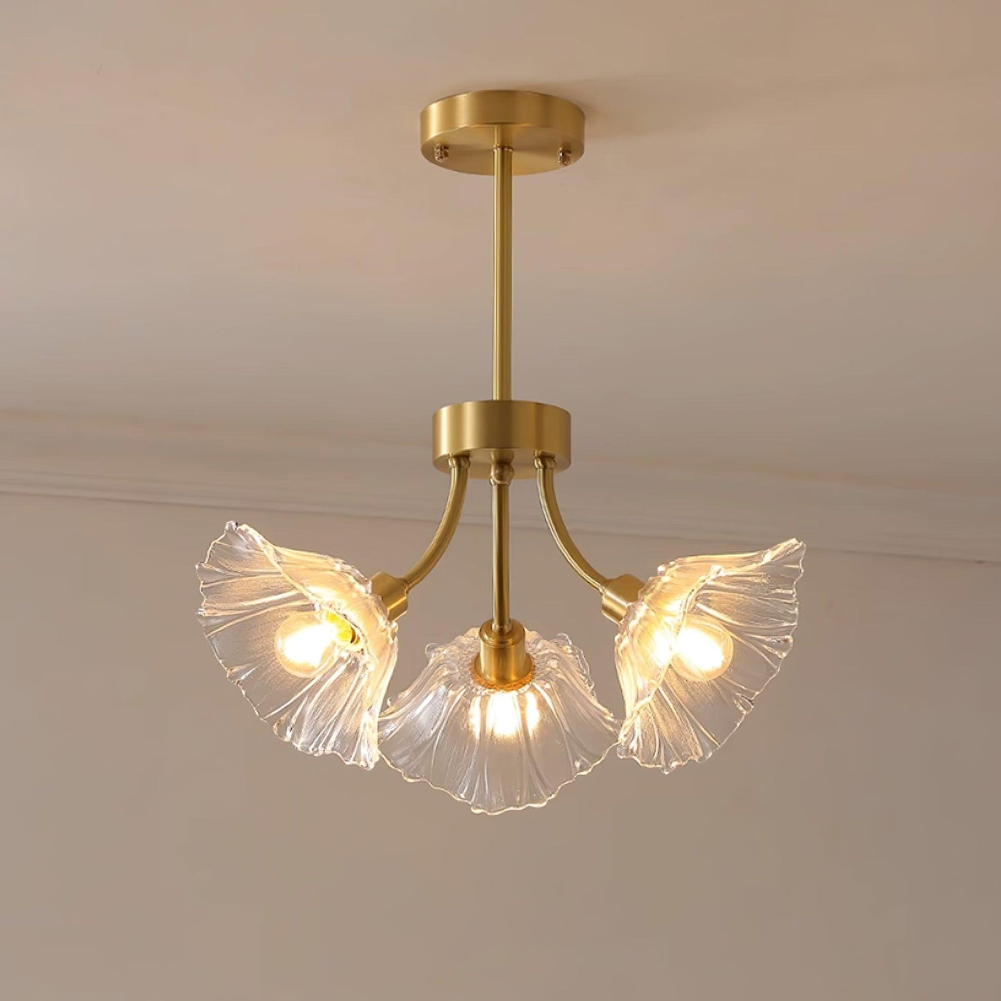 Alouette Glass Chandelier