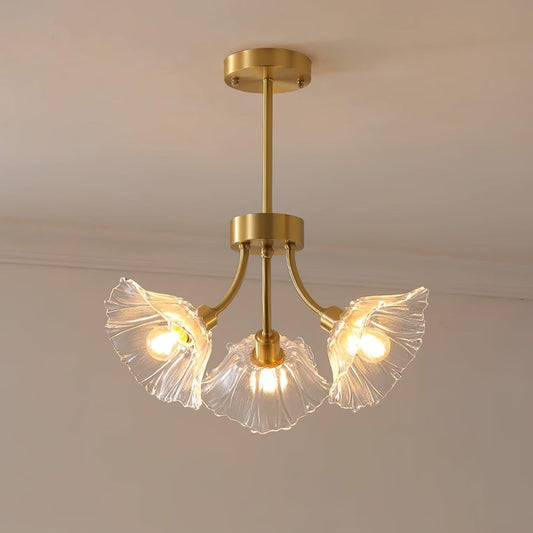 Alouette Glass Chandelier