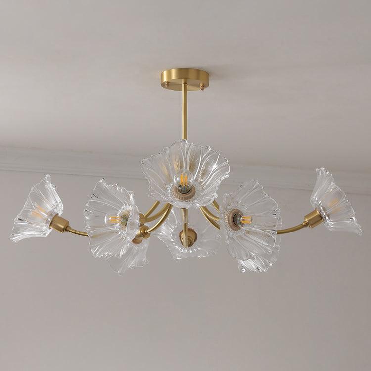 Alouette Glass Chandelier
