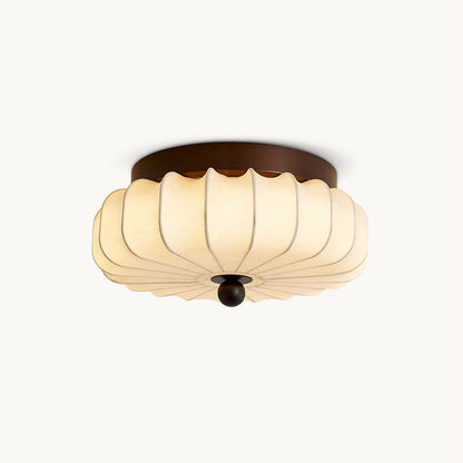 Lunelle Vintage Fabric Ceiling Light