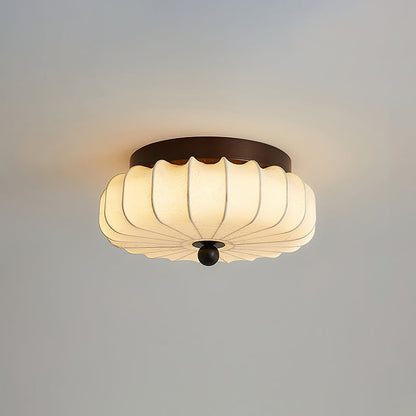 Lunelle Vintage Fabric Ceiling Light
