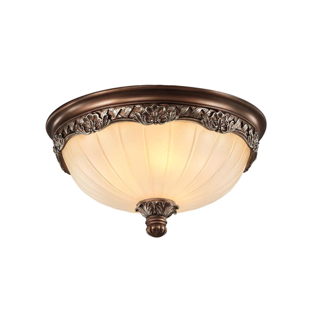 Hudson Vintage Flush Ceiling Light