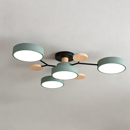 Bellamy Nordic Multi Arm Ceiling Light