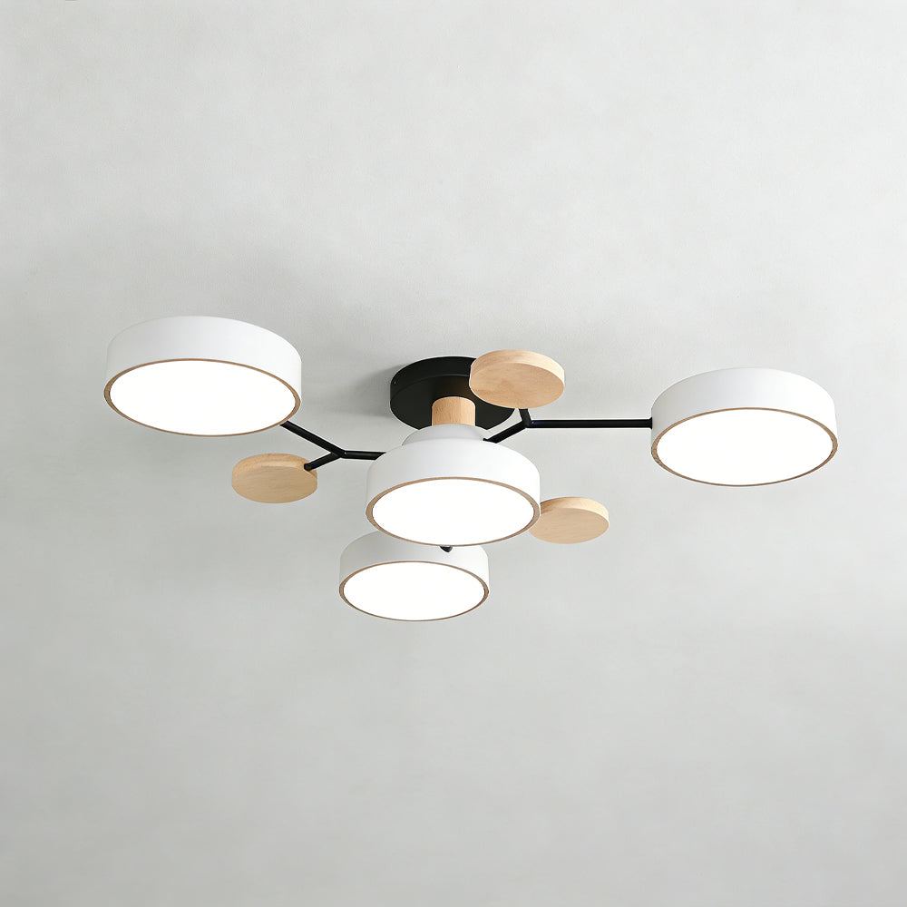 Bellamy Nordic Multi Arm Ceiling Light