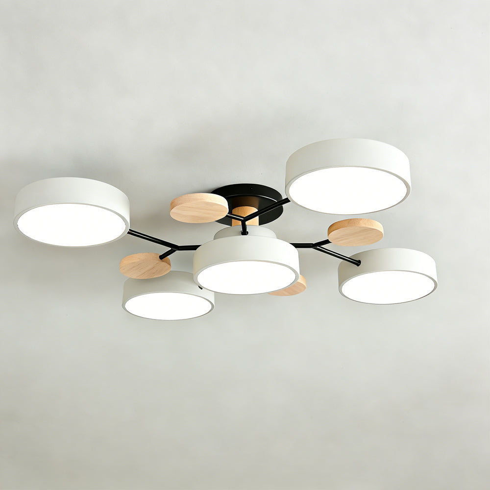 Bellamy Nordic Multi Arm Ceiling Light
