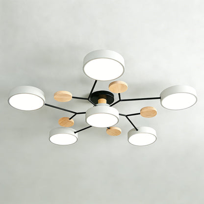 Bellamy Nordic Multi Arm Ceiling Light