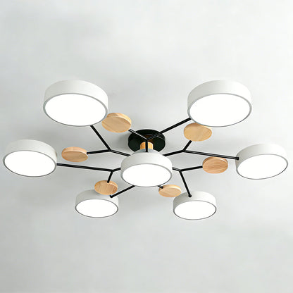 Bellamy Nordic Multi Arm Ceiling Light