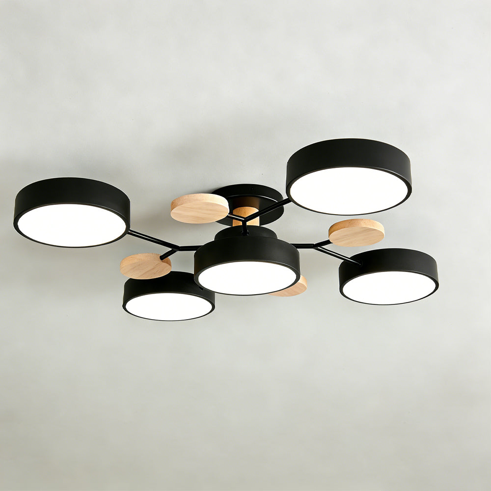 Bellamy Nordic Multi Arm Ceiling Light