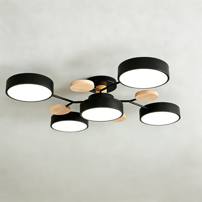 Bellamy Nordic Multi Arm Ceiling Light