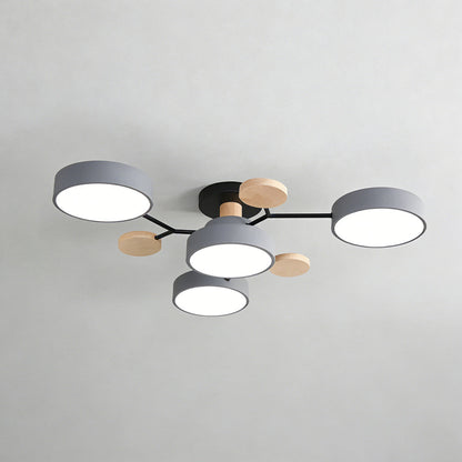 Bellamy Nordic Multi Arm Ceiling Light