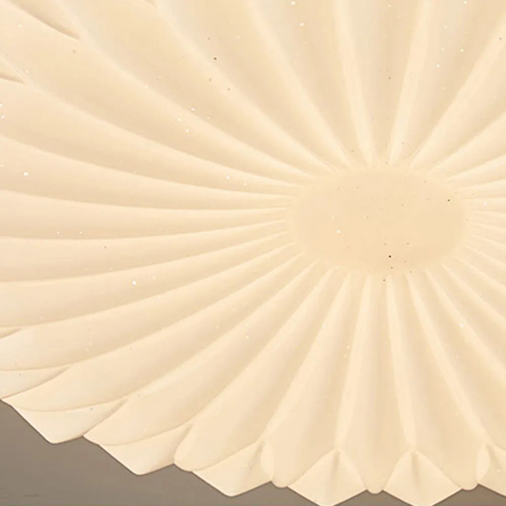 Selene Mid Century Wood Ceiling Light