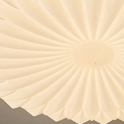 Selene Mid Century Wood Ceiling Light