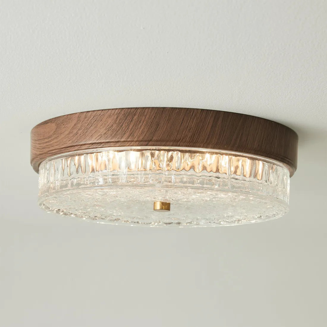 Evonne Mid Century Glass Ceiling Light