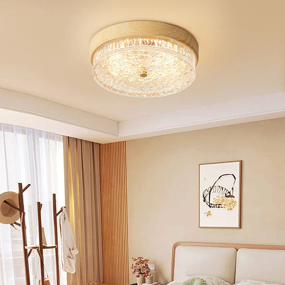 Evonne Mid Century Glass Ceiling Light