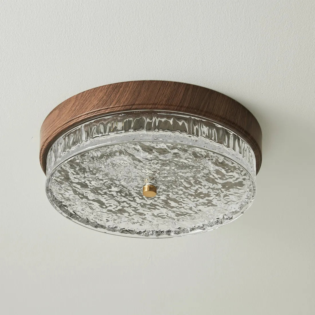 Evonne Mid Century Glass Ceiling Light
