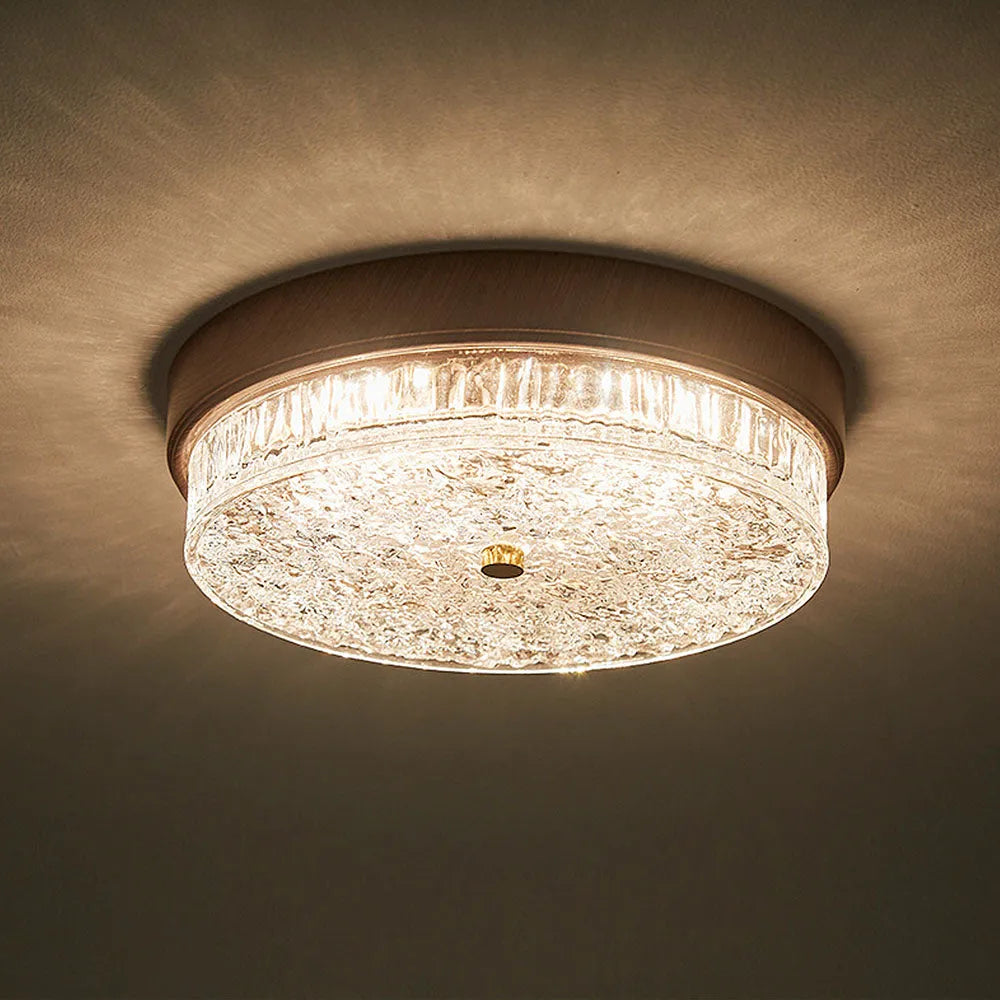 Evonne Mid Century Glass Ceiling Light