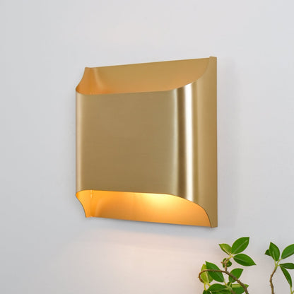 Orvian Brass Wall Light