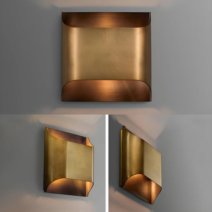 Orvian Brass Wall Light