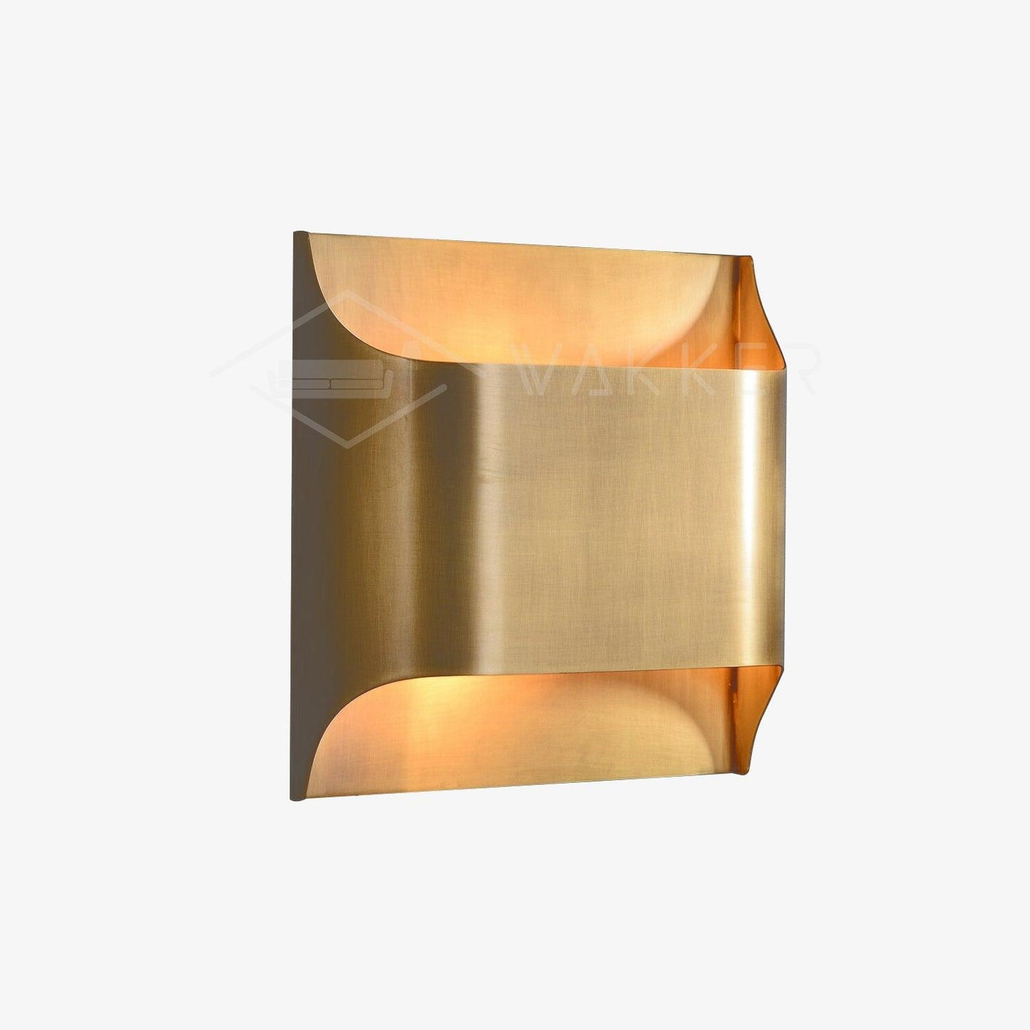 Orvian Brass Wall Light