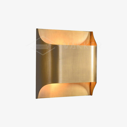 Orvian Brass Wall Light