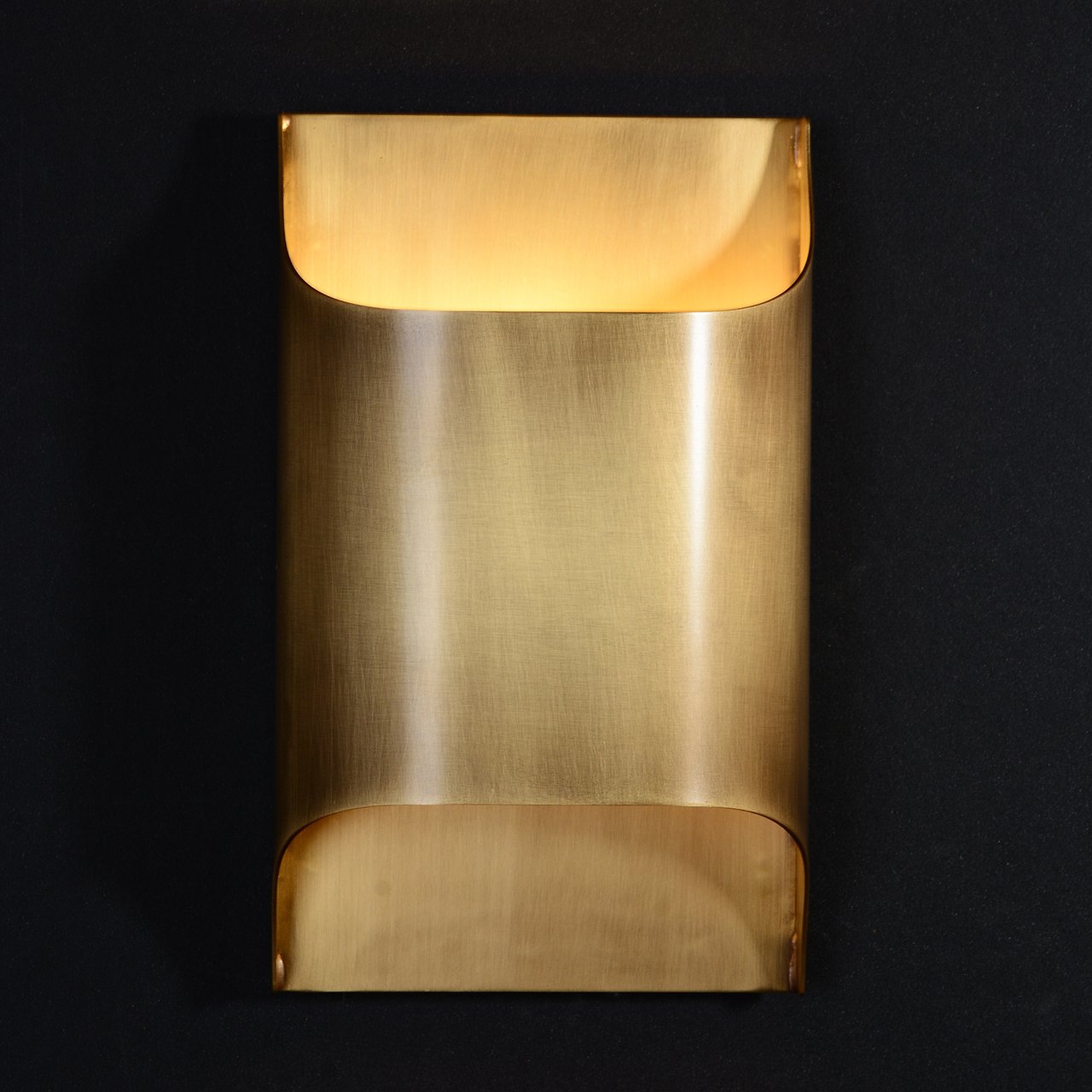 Orvian Brass Wall Light