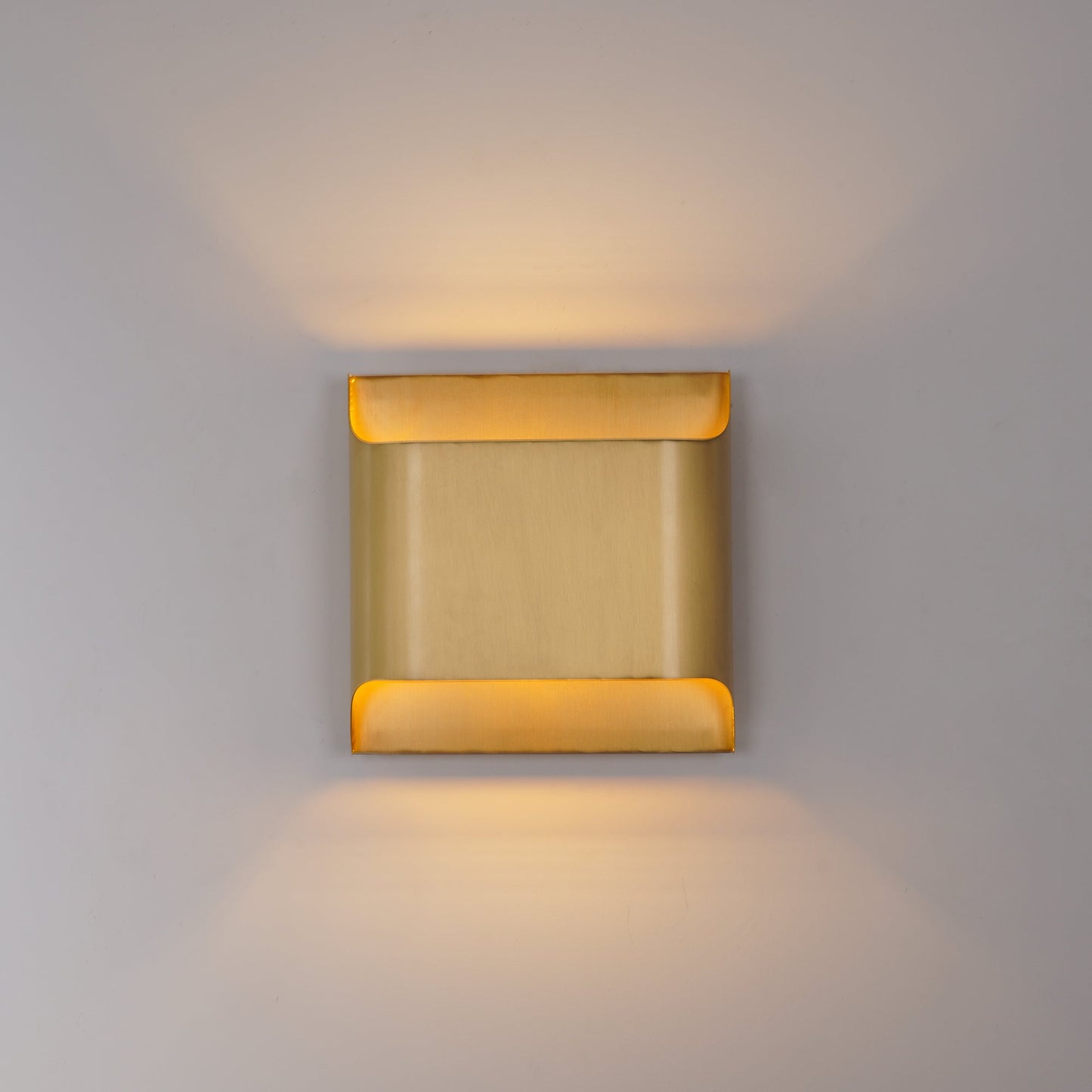 Orvian Brass Wall Light