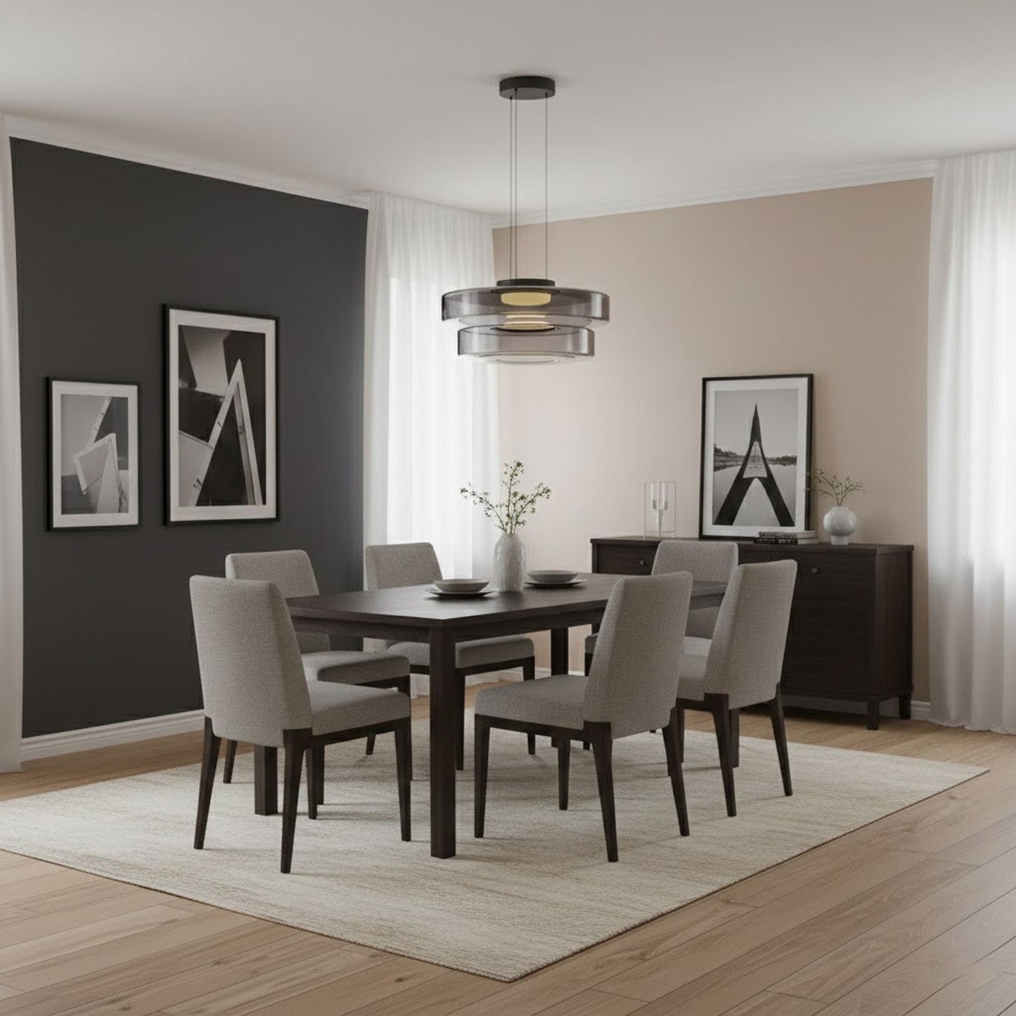 Orvane Glass Pendant Light