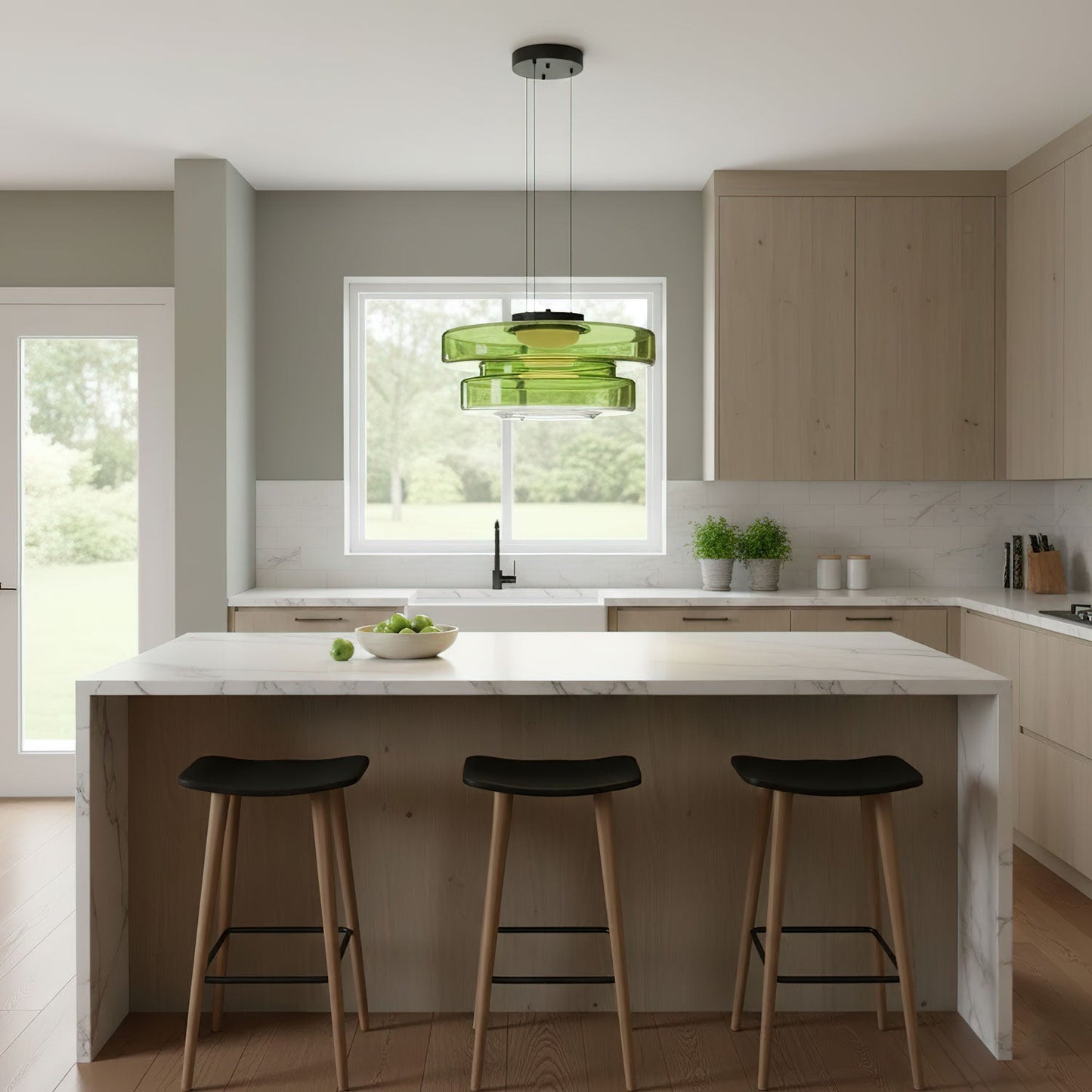 Orvane Glass Pendant Light