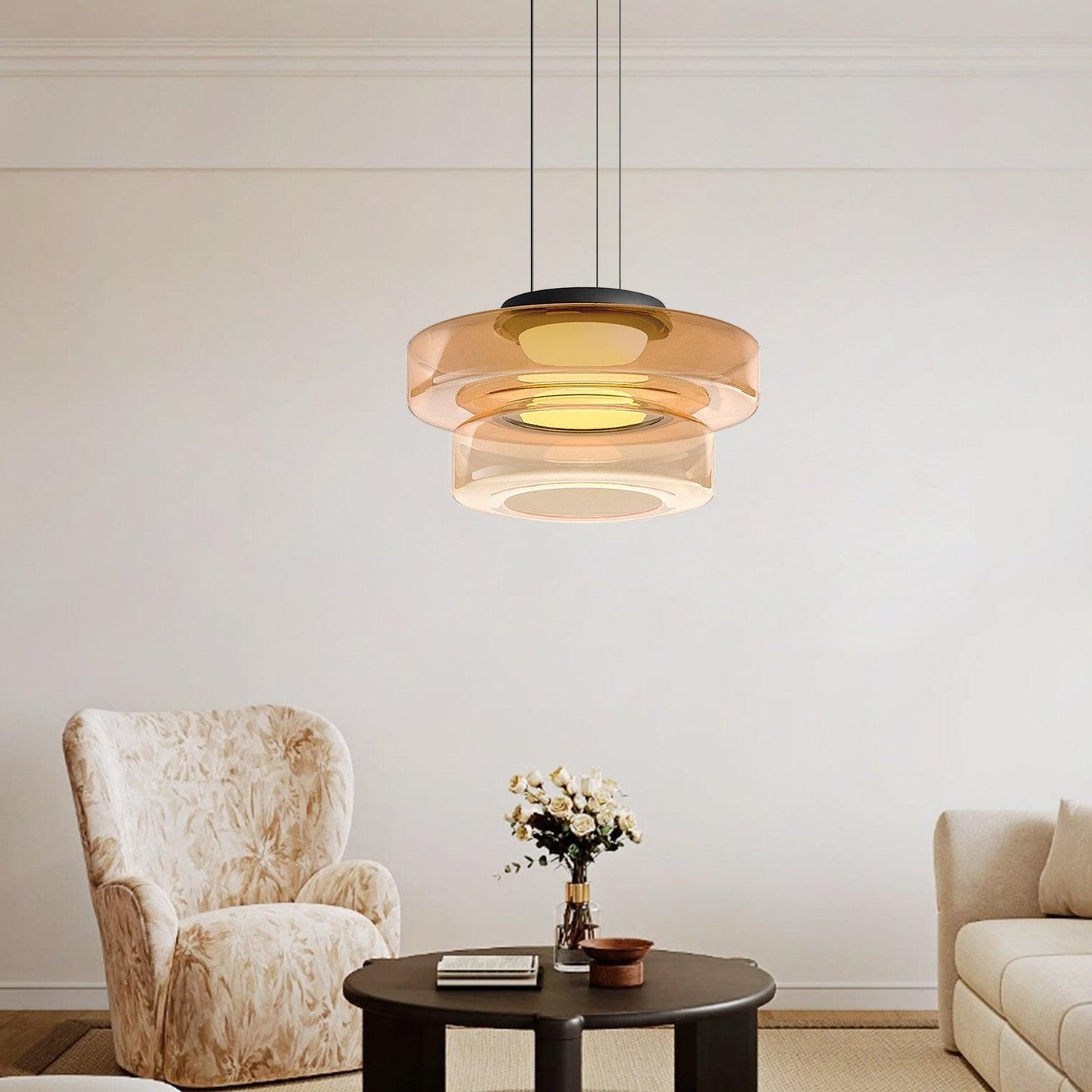 Orvane Glass Pendant Light