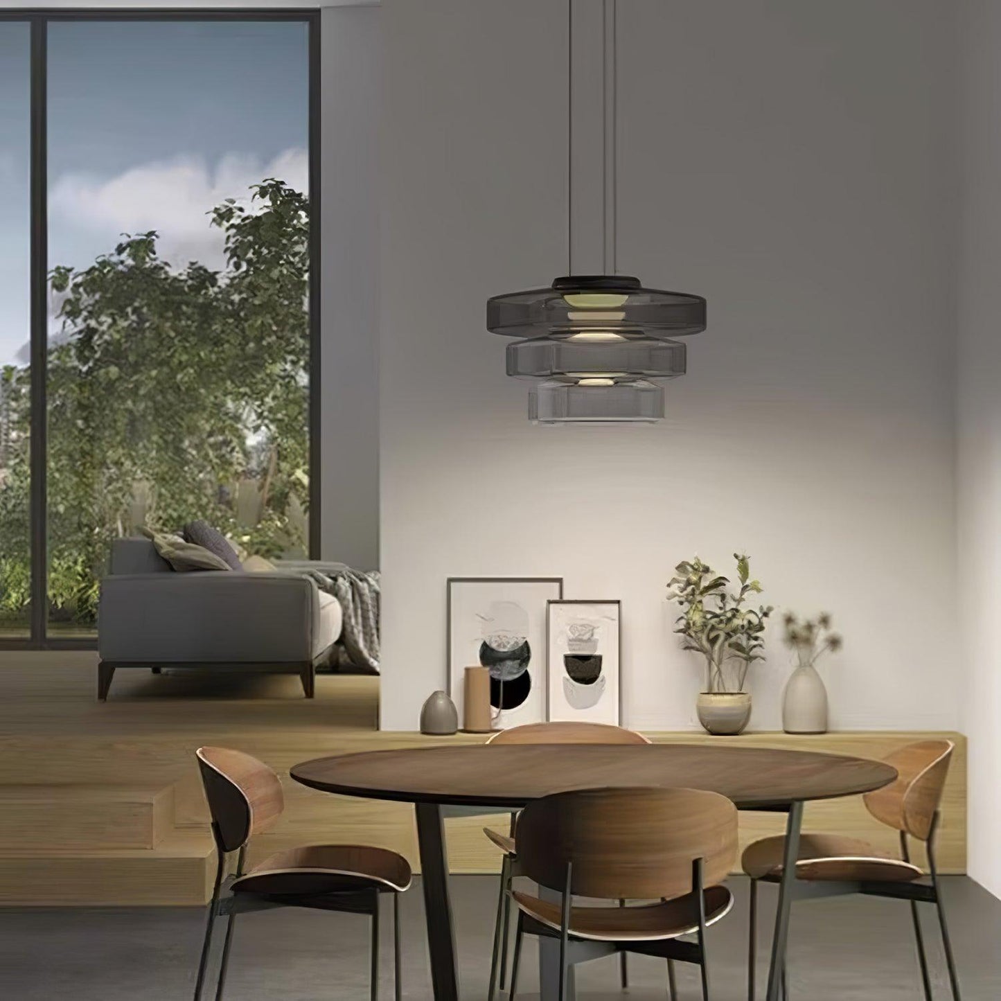 Orvane Glass Pendant Light