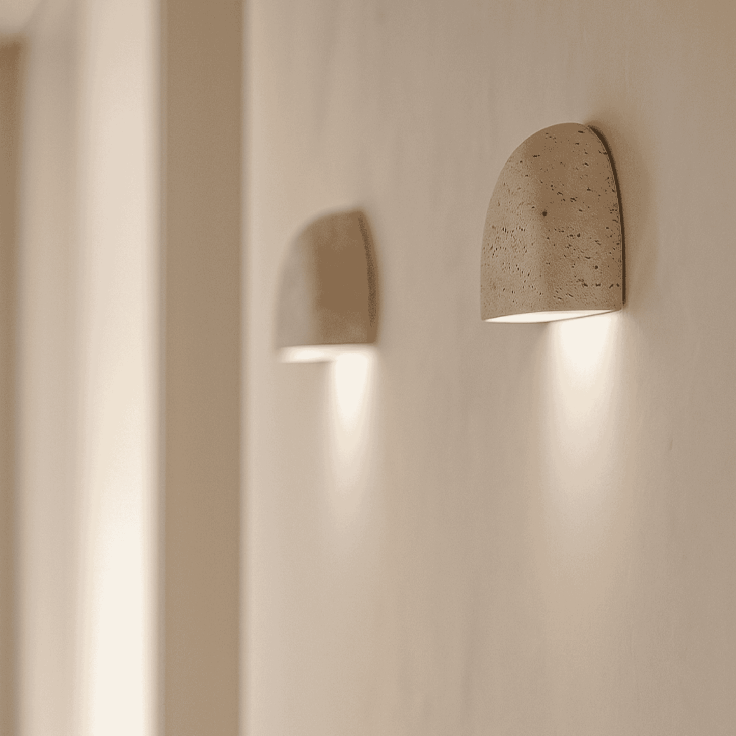 Siya Travertine Wall Light