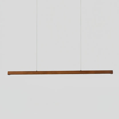 Eldran Linear Wooden Pendant Light