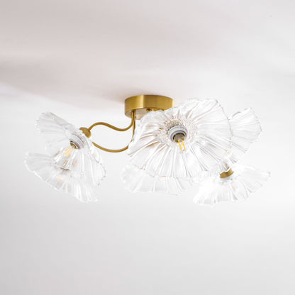 Alouette Floral Glass Ceiling Light