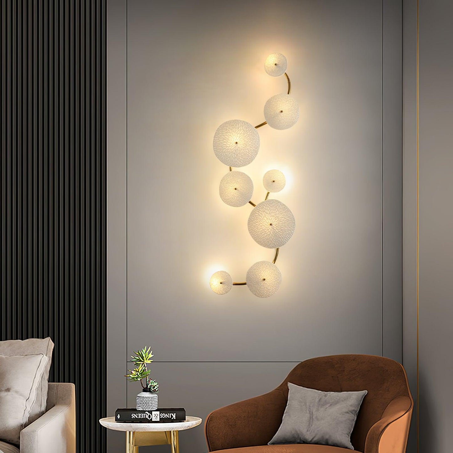 Avelisse Lotus Petal Wall Light
