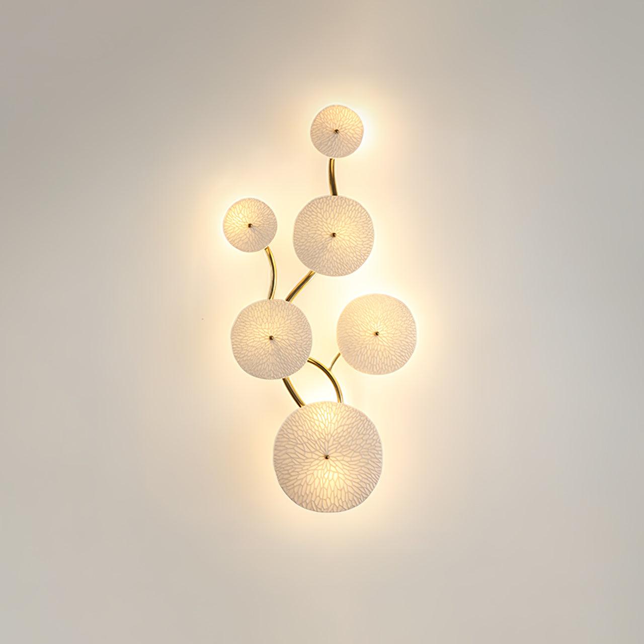 Avelisse Lotus Petal Wall Light