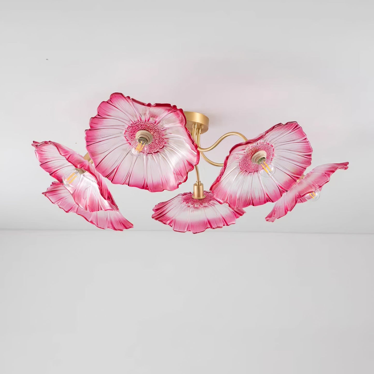 Alouette Floral Glass Ceiling Light