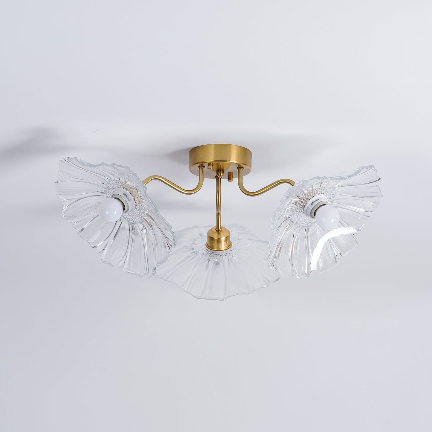 Alouette Floral Glass Ceiling Light