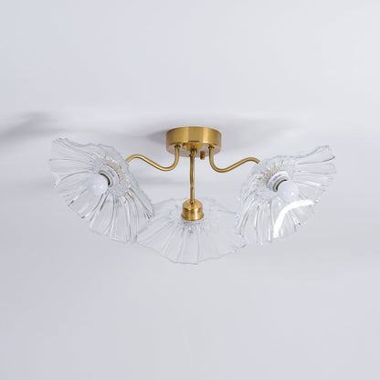 Alouette Floral Glass Ceiling Light
