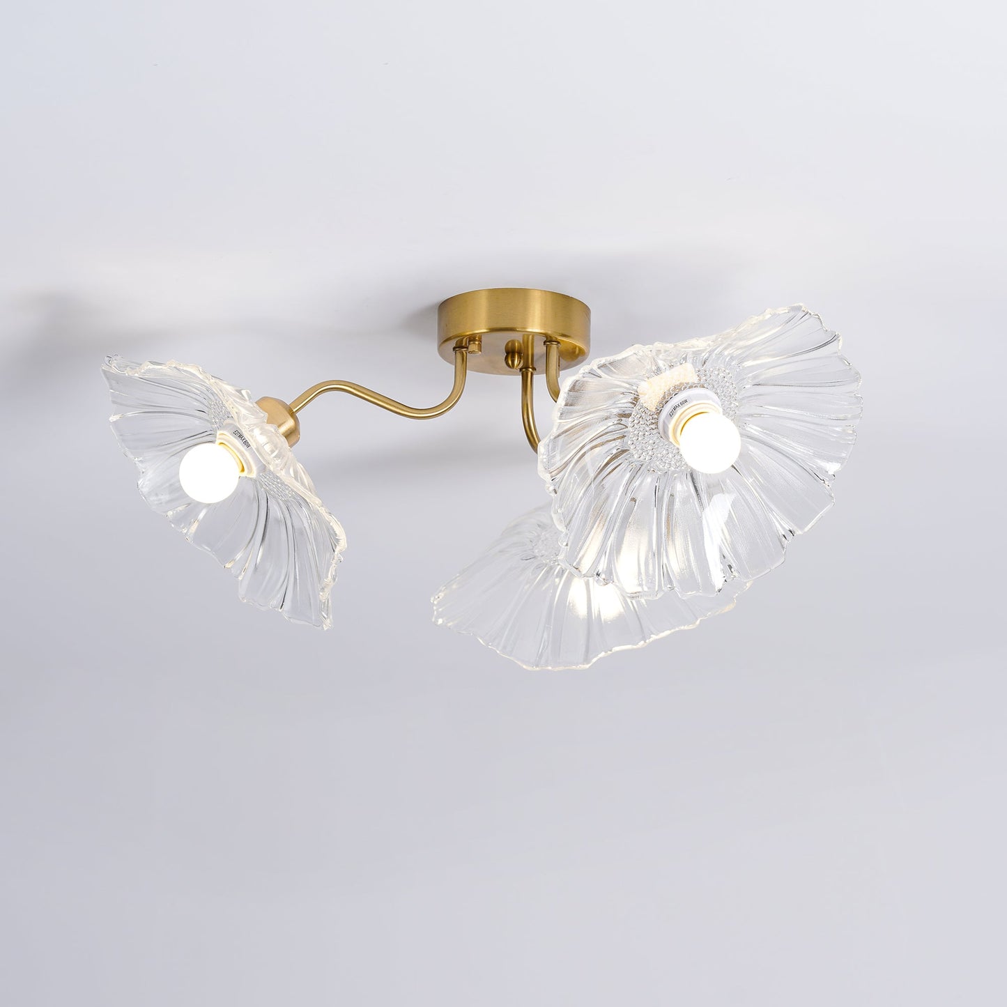 Alouette Floral Glass Ceiling Light