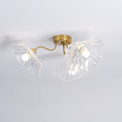 Alouette Floral Glass Ceiling Light