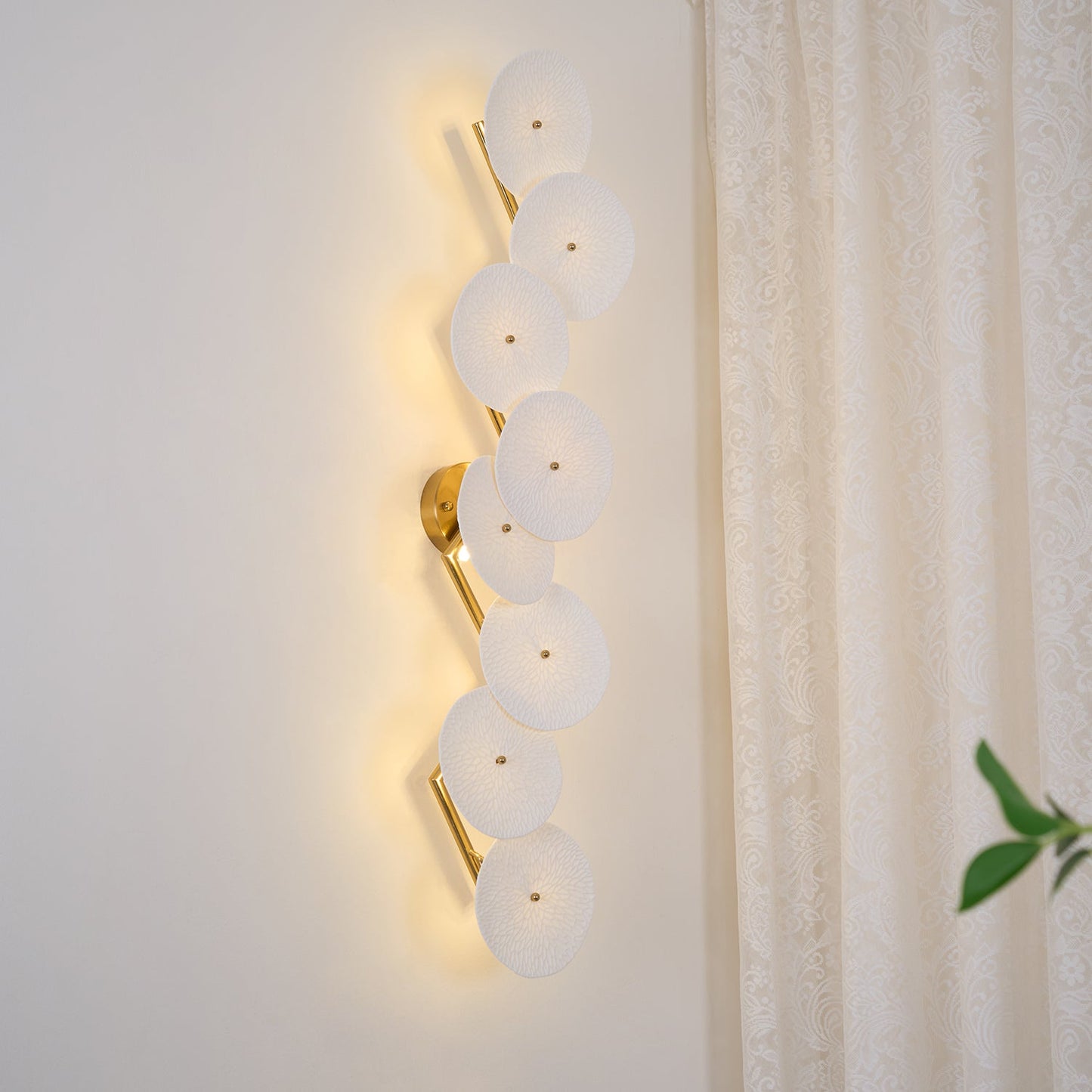 Avelisse Lotus Petal Wall Light