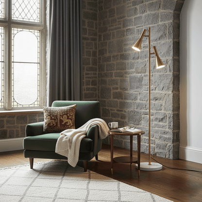 Aero Double Head Floor Lamp