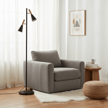Aero Double Head Floor Lamp