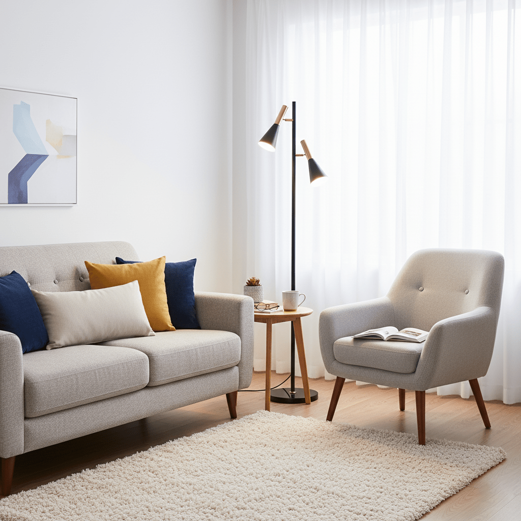 Aero Double Head Floor Lamp