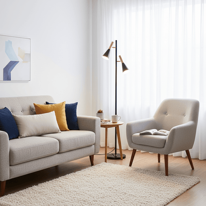 Aero Double Head Floor Lamp