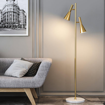 Aero Double Head Floor Lamp