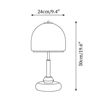 Velora Sculpted Table Lamp